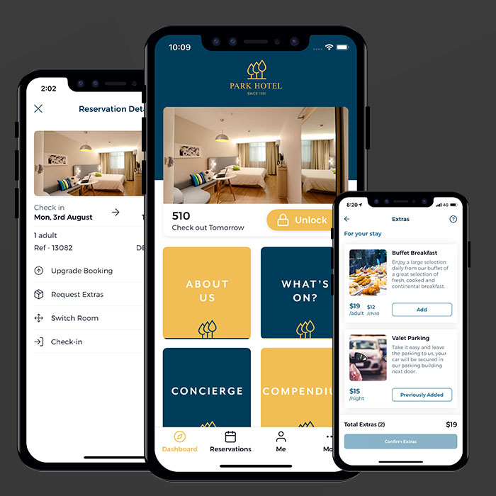 The best hotel app